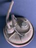 Large Tri-Pure Motor Oil Can With Spout by Sears Oil Co. - 5