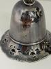 Howle Silver Plated Christmas Bell Ornament 1986