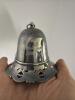 Howle Silver Plated Christmas Bell Ornament 1986 - 4