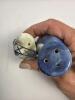Pair of Delft-Style Blue and White Ceramic Figurine Shakers - 3