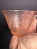 Mixed Pink Glass and Depression Tea Cups and Saucers - 3