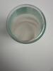 Mid-Century Modern-Style Glass Tumblers With Pink and Teal Bands - 4