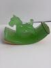 Green Glass Rocking Horse Toy Thew-31
