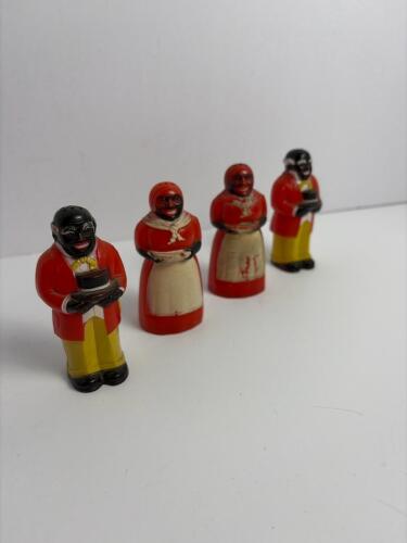 Aunt Jemima and Uncle Mose Plastic Shakers