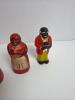 Aunt Jemima and Uncle Mose Plastic Shakers - 2