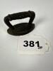 Very Small Antique Cast Iron Sad Iron - 6