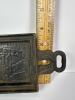 Mrs. Stewart's Magic Blueing Cast Iron Advertising Paperweight - 6