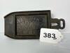 Mrs. Stewart's Magic Blueing Cast Iron Advertising Paperweight - 7