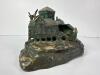 Bronze Sculpture of Ruined Buildings with Bare Trees - 3