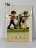 1957 Western Germany Embossed Boys With Fish Calendar - 6