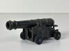 Antique-Style Miniature Cast Iron Cannon Replica - 4