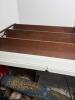 Wall Shelf in Arts and Crafts Style with Three Shelves - 4