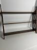 Wall Shelf in Arts and Crafts Style with Three Shelves - 5