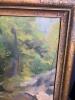 Landscape Painting in Ornate Gilt Frame, Impressionist-Style - 2
