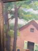 Landscape Painting in Ornate Gilt Frame, Impressionist-Style - 3