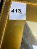 Framed Landscape Print in Gilt Ornate Frame - 10
