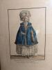 Framed French Fashion Engraving in 18th Century Style - 2