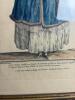 Framed French Fashion Engraving in 18th Century Style - 3