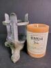 Metal Grave Marker Candle Holder With Scented Candle - 3