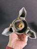 Metal Grave Marker Candle Holder With Scented Candle - 5
