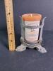Metal Grave Marker Candle Holder With Scented Candle - 6