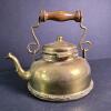 Victorian-Style Brass Teapot With Wooden Handle - 3
