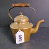 Brass Teapot With Wooden Handle - 8