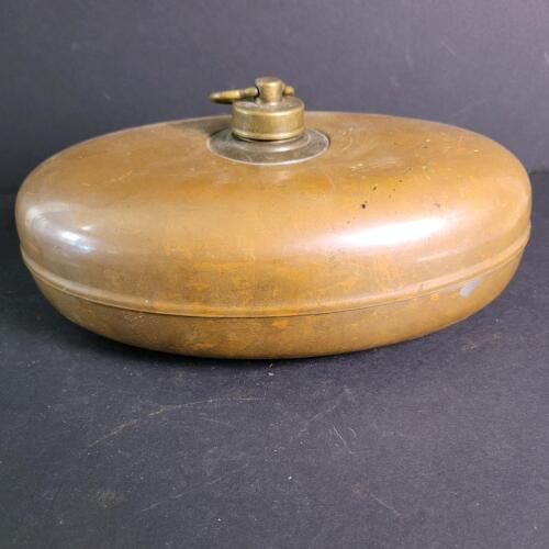 Vintage Rein Kupfer Copper Bed Warmer