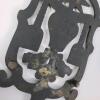 Cast Iron Amish-Style Heart And Bird Trivet - 7