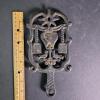 Cast Iron Amish-Style Heart And Bird Trivet - 9