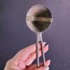 Antique Forged Iron Fork and Metal Oil Lamp Wick Trimmer - 4
