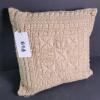 Crochet-Style Throw Pillow With Geometric Pattern - 7