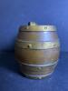 Barrel-Form Brass Mug with Handle - 2