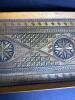Rectangular Marquetry-Inlaid Wooden Tray With Handles - 3
