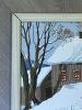 Framed Winter Scene Wall Art 12&rdquo;x15&rdquo; - 2