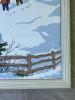 Framed Winter Scene Wall Art 12&rdquo;x15&rdquo; - 5