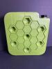 Green Plastic Hex Pattern Liquid Container - 3