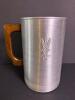 West Bend Aluminum Pitcher W/ Wood Handle & Tumblers Wheat Motif - 2
