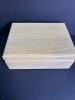 Wooden Jewelry Box with Red Felt Lining - 2