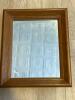 Heavy Wood Framed Mirror