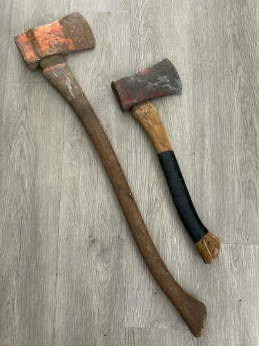 Pair of Vintage Axes