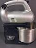 Bravetti 6 Speed Stand Mixer with Stainless Steel Bowl and Attachments - 3