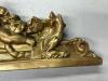 Gilt Rococo-Style Cast Wall Plaque with Cherubs and Scrollwork - 2
