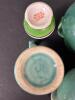 Miniature Art Pottery Vases and Pitcher, Gouda and Occupied Japan - 7