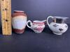 Miniature Creamers and Vases Assortment, European and Japanese-Style - 2