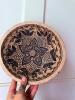 Handcrafted Folk Art Wooden Bowl
