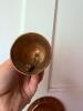 Brass Plates With Star Border and Handbell Made in India - 4