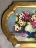 Italian Tray with Floral Still Life Painting - 2
