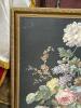 Large 31" x 26" Framed Floral Wall Art In Ornate Gold Frame - 2