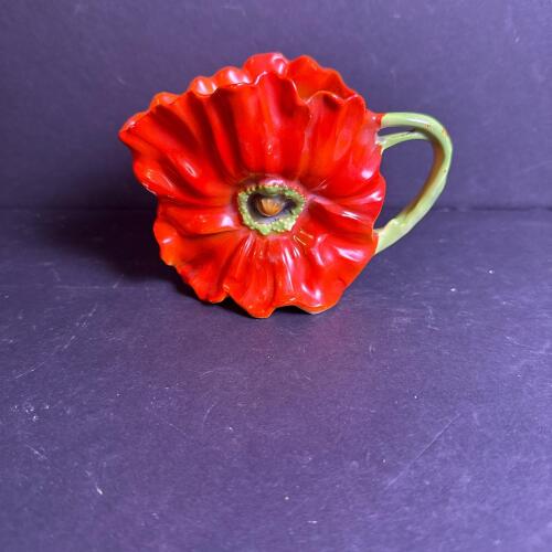 Royal Bayreuth Bavaria Poppy-Form Porcelain Cup
